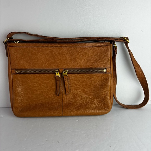 Fossil Elise Light Brown Leather Purse - Picture 1 of 7
